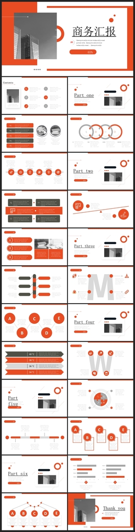 商务会议汇报项目介绍PPT