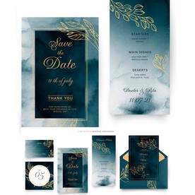 高端质感套系邀请函