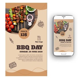 BBQ烧烤海报