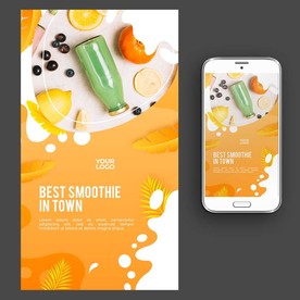 果汁冷饮海报