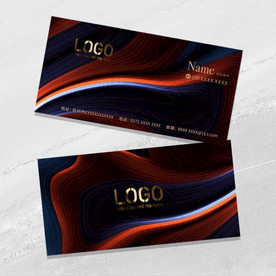 高档名片模板设计