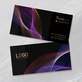 高档名片模板设计