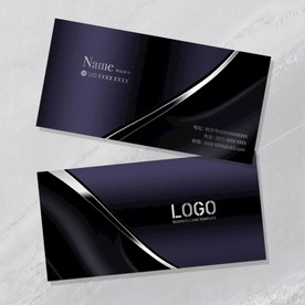 高档名片模板设计