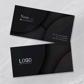 高档名片模板设计