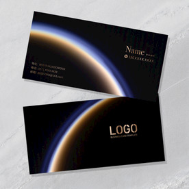 高档名片模板设计