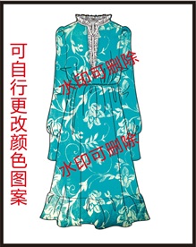服装设计连衣裙