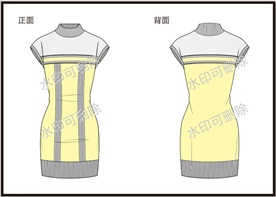 服装设计连衣裙