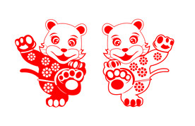 虎年剪纸