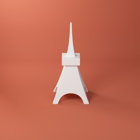 3D埃菲尔铁塔模型