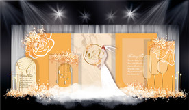 橘色婚礼