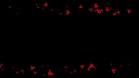 春字遮罩边框前景装饰视频带通道