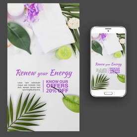 美容按摩spa海报