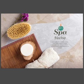 美容按摩水疗spa海报