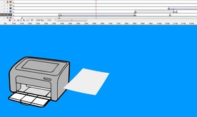 打印机出来纸张变成飞机10秒