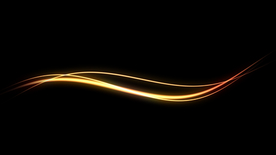 黑金曲线光效科技背景