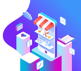 手绘医疗场景插画设计