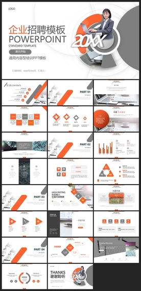 商务会议汇报项目介绍PPT