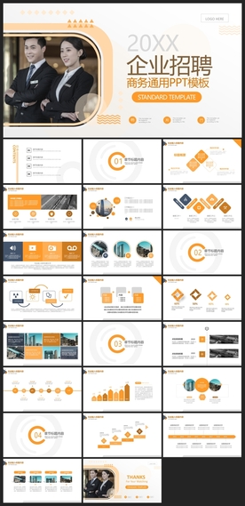 商务会议汇报项目介绍PPT