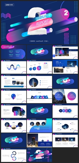 商务会议汇报项目介绍PPT