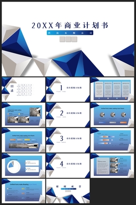 商务会议汇报项目介绍PPT