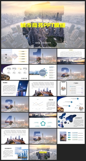 商务会议汇报项目介绍PPT