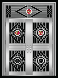 不锈钢门