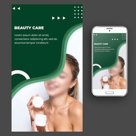 美容护肤spa海报