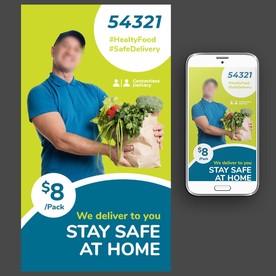 物流配送海报图片