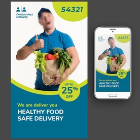 物流快送服务海报图片