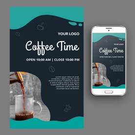 咖啡饮片海报图片