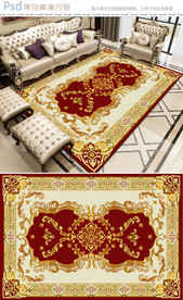 欧式复古地毯