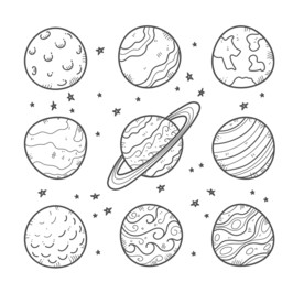 星空星球宇宙海报