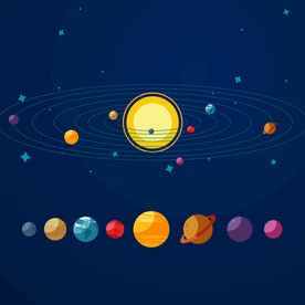 星空星球宇宙海报