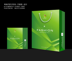 绿色手提袋 企业手提袋