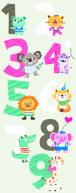 数字卡通动物