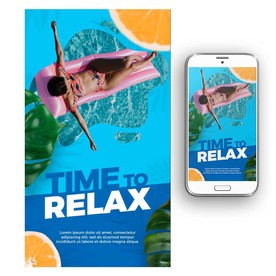 旅游休闲度假海报