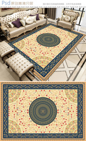 欧式复古地毯