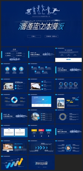 商务会议汇报项目介绍PPT
