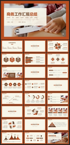 商务会议汇报项目介绍PPT