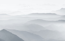 水墨山水画