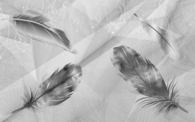 简约灰色无框画 TIF分层