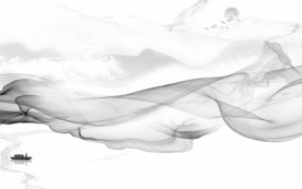 爆款新山水背景墙 TIF分层