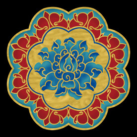 轻奢金色古典花纹图案