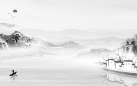 人气新山水意境画 TIF分层