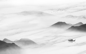 新灰色新山水画 TIF分层