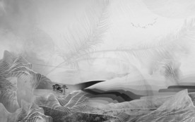 大气 灰色新山水画 TIF分层