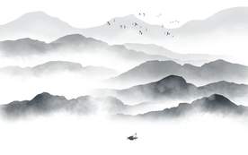 水墨山水