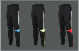 运动长裤样机图片