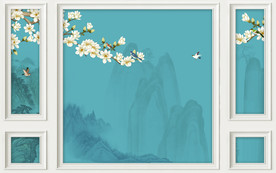 电视背景  单色清静