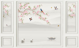 电视背景墙  简约